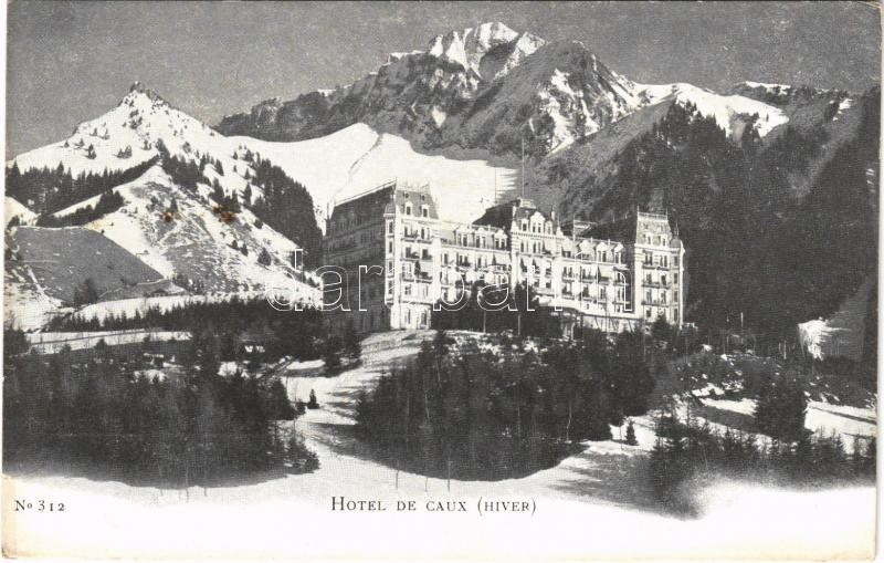 Caux, Hotel de Caux (Hiver) / hotel in winter