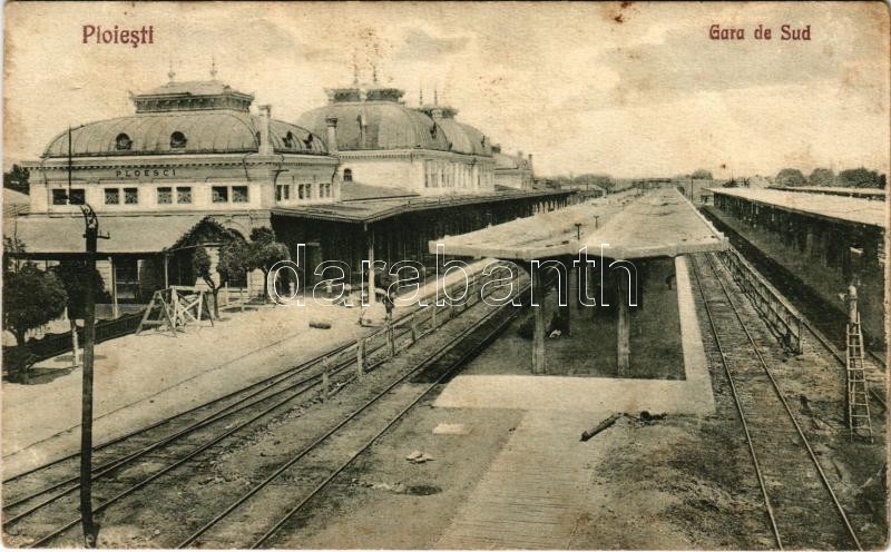 1925 Ploiesti Ploesti Ploesci Gara De Sud Railway Station Darabanth Gmbh