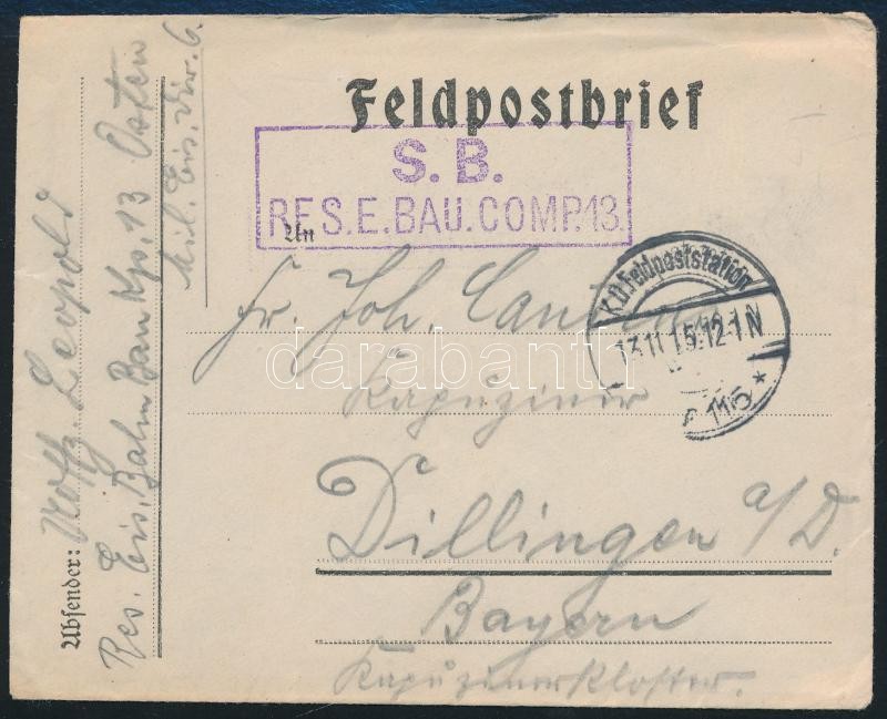Deutsches Reich 1915