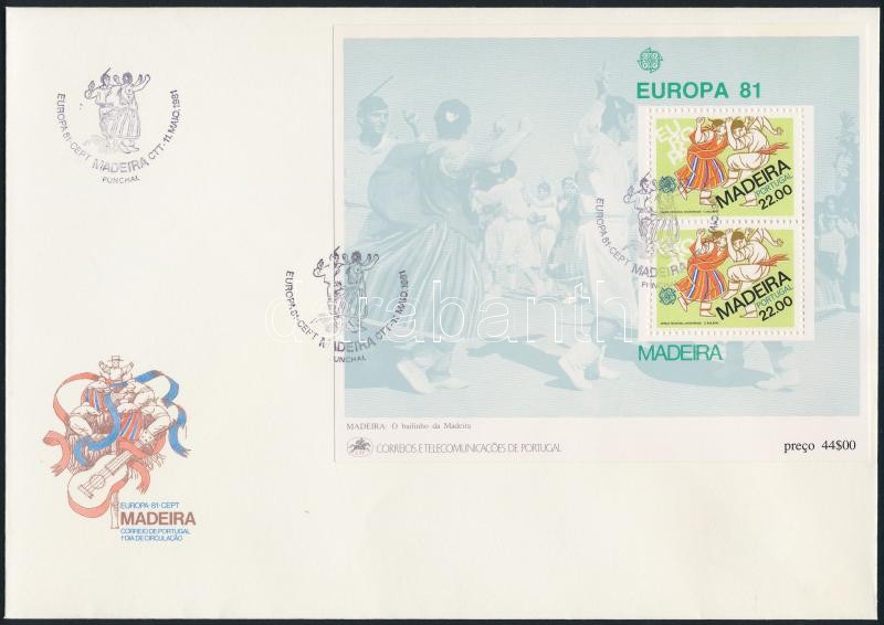 Portugál Madeira 1981