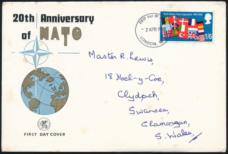 Great Britain, Nagy-Britannia 1969