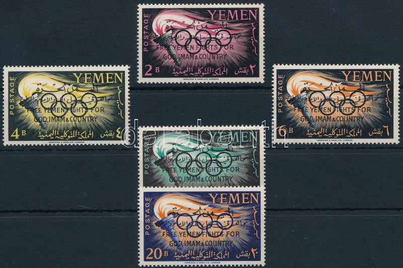 Definitive, olympics set, Forgalmi, olimpia sor