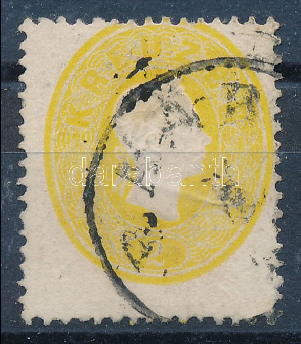 2kr yellow, shifted perforation 
