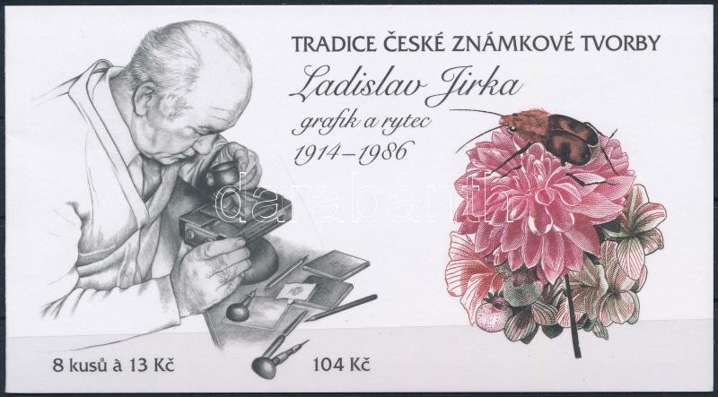 Ladislav Jirka stamp-booklet, Ladislav Jirka bélyeg-füzet