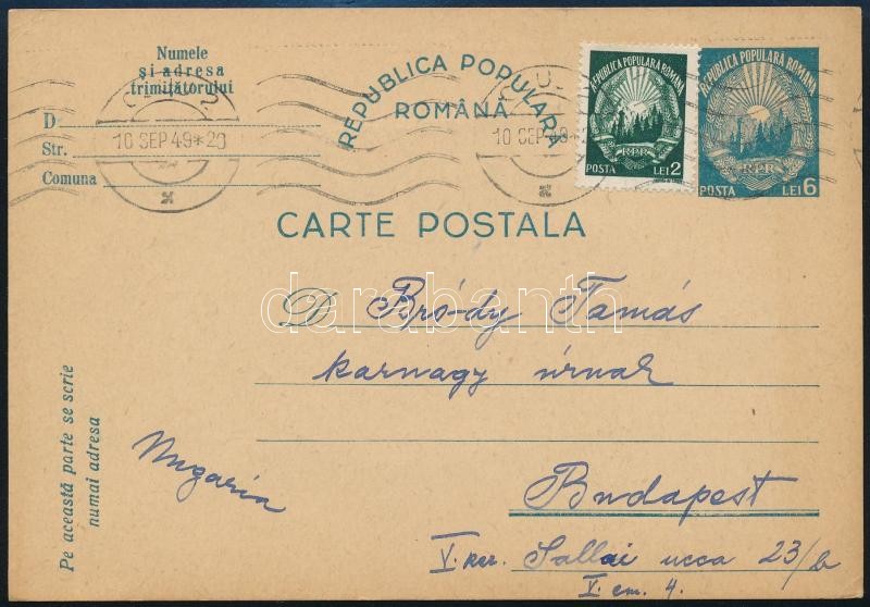 Románia 1949, Romania 1949