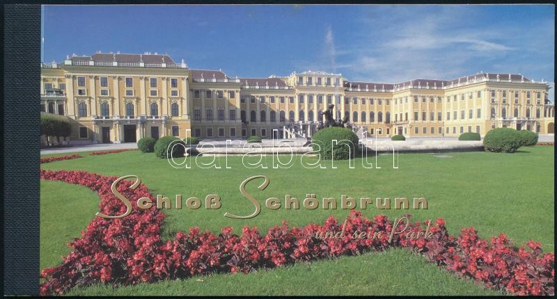 UNESCO World Heritage: Schönbrunn stamp booklet, UNESCO-világörökség: Schönbrunn bélyegfüzet