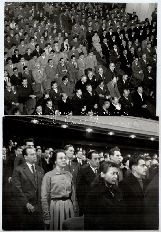 cca 1962 Bojár Sándor (1914-2000) budapesti fotóriporter hagyatékából 5 db pecséttel jelzett vintage fotó, 18x13 cm és 9x12 cm között