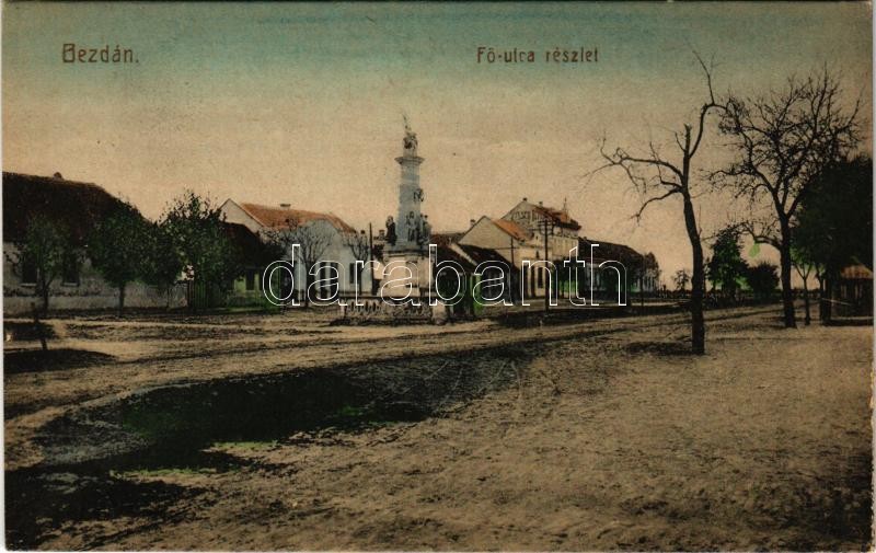 Bezdán, Besdan, Bezdan (Zombor, Sombor); Fő utca, Szentháromság ...