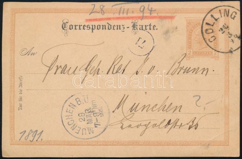 Austria, Ausztria 1891