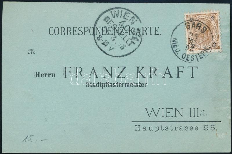 Austria, Ausztria 1898