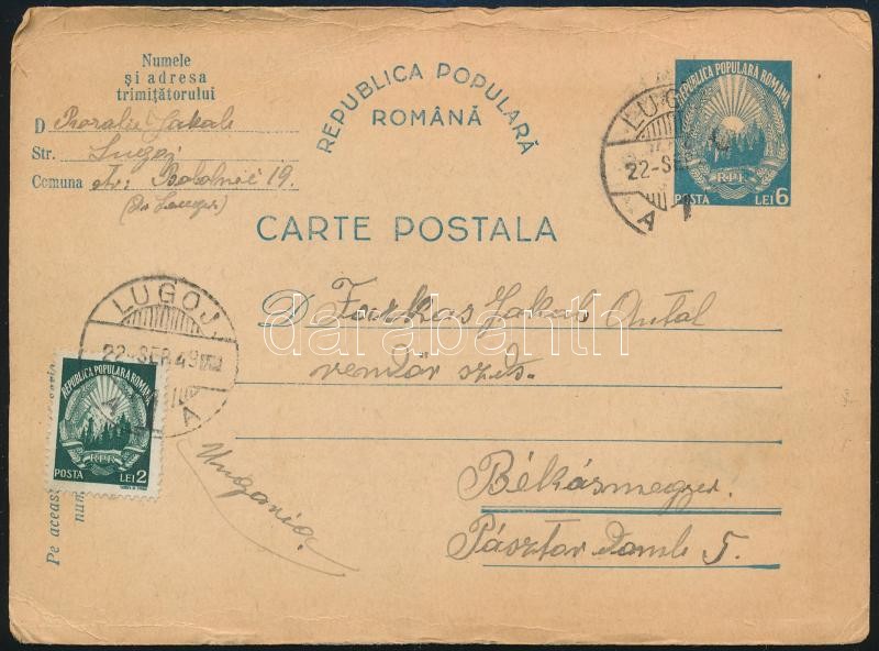 Romania, Románia 1949