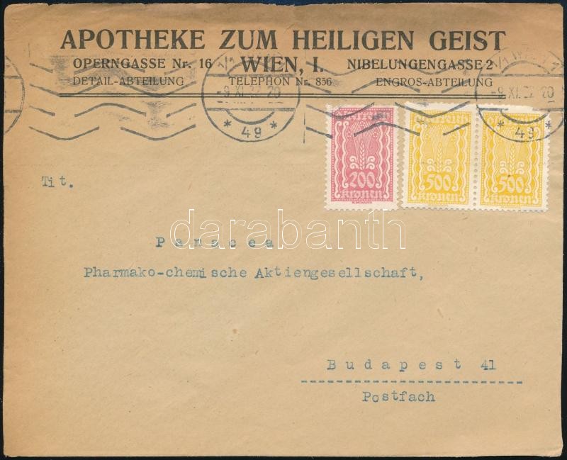 Austria, Ausztria 1922