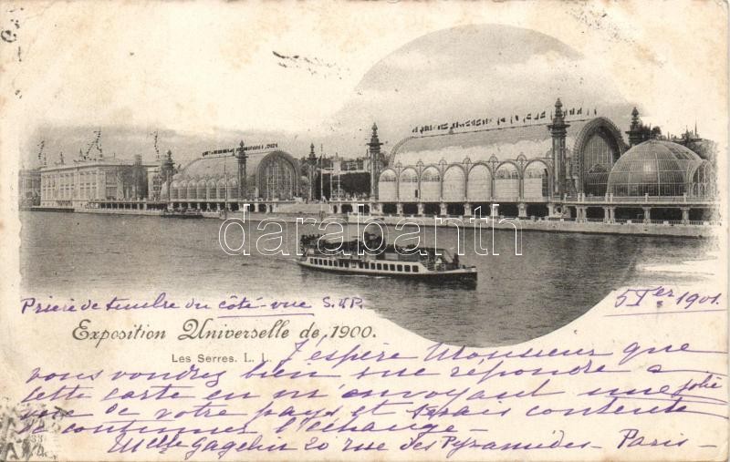 1900 Paris, Exposition Universelle, Les Serres / Universal Exhibition, the Greenhouses