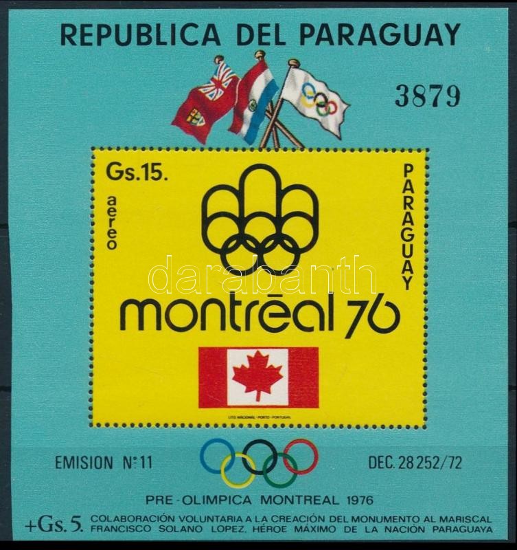Nyári olimpia, Montreal blokk