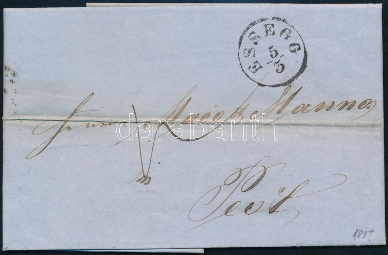 1857 Portós levél 