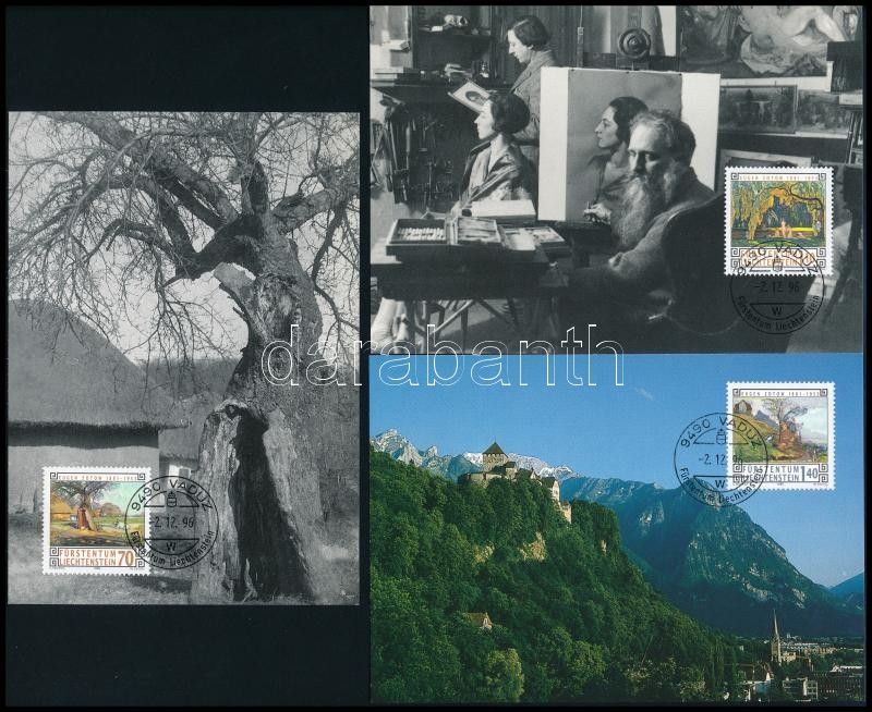 Liechtenstein 1996 (3 pcs), Liechtenstein 1996 (3 db)