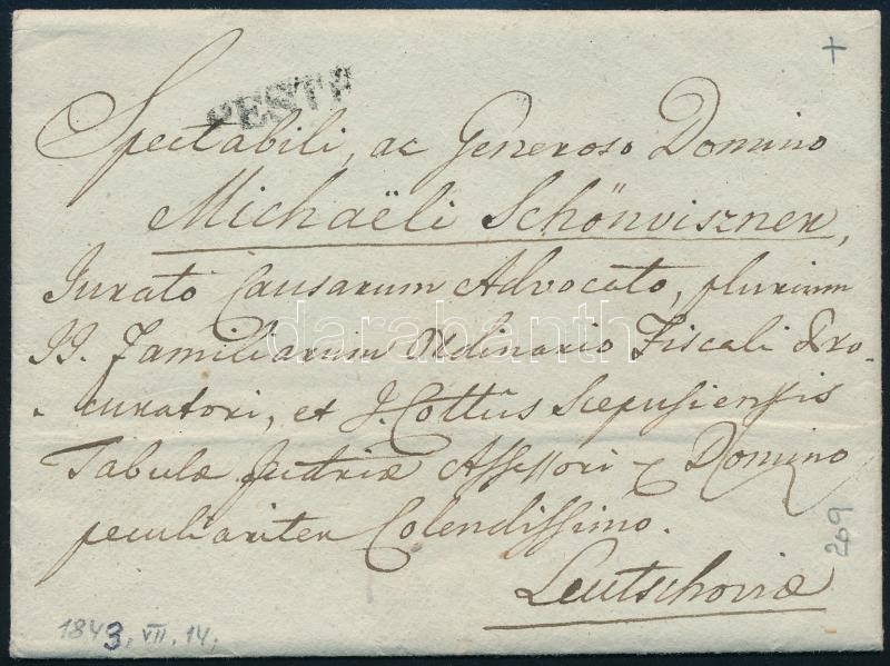 1843 Portós levél 