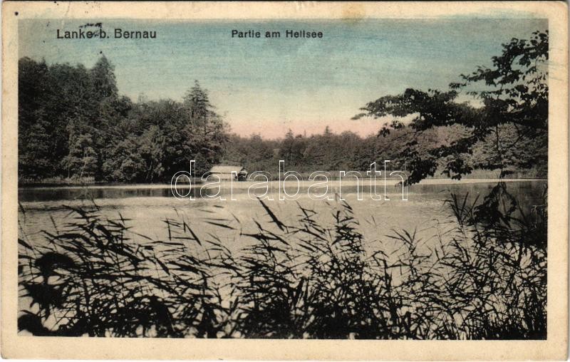 1914 Lanke (Wandlitz), Lanke b. Bernau; Partie am Hellsee / lake