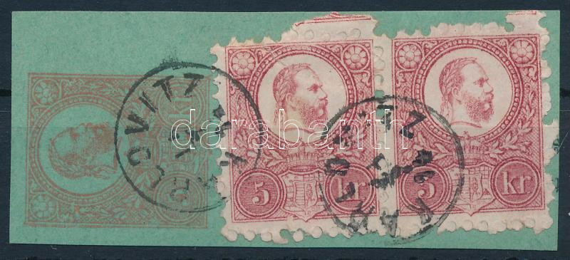 1871 5kr on PS-cutting 