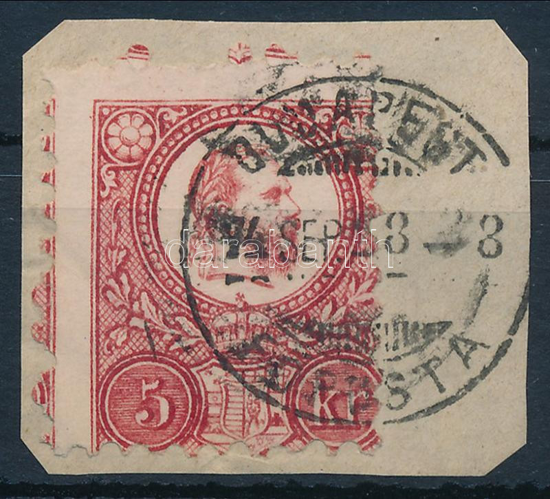 1871 5kr on cutting with shifted perforation 