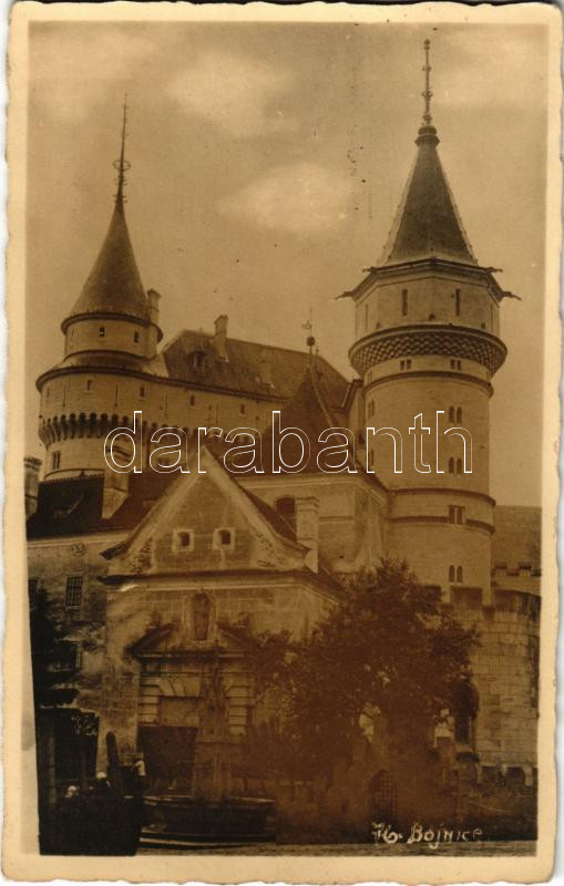 Bajmóc, Bojnice; Bojnicky hrad / Bajmóc vára / castle. Foto Tatra