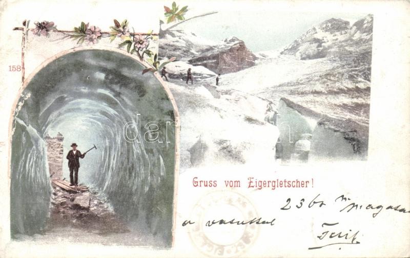 Eigergletscher, cave