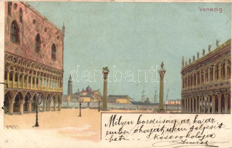 Venice, Venezia; litho s: Geiger R.