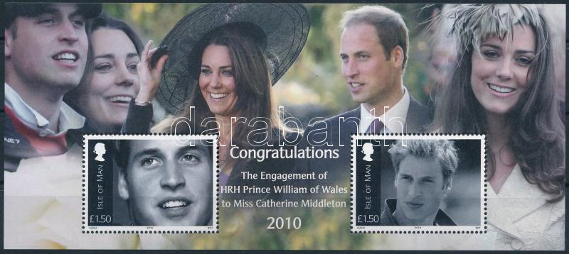 Vilmos herceg és Katalin Middleton eljegyzése blokk, The engagement of Prince William and Catherine Middleton block