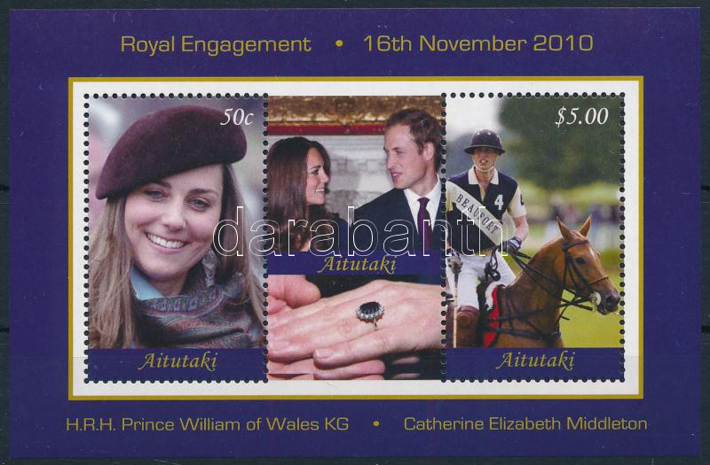 The engagement of Prince William and Kate Middleton block, Vilmos herceg és Kate Middleton eljegyzése blokk