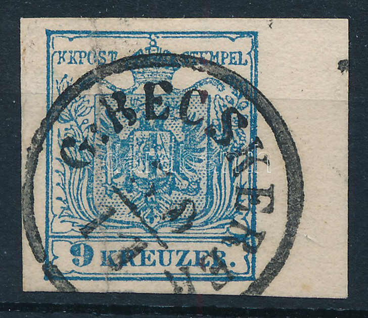 9kr MP III. with large margin 