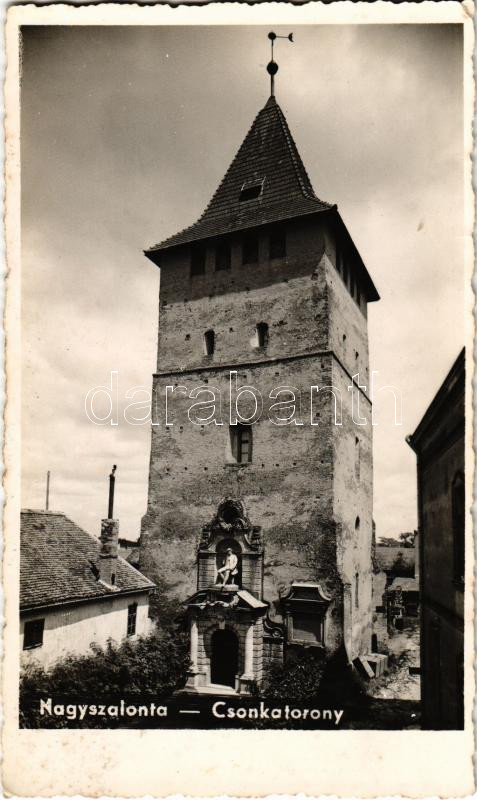 1942 Nagyszalonta, Salonta; Csonkatorony / tower