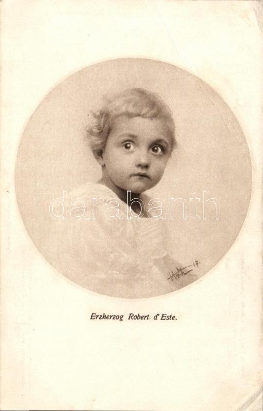 Robert, Archduke of Austria-Este as a child