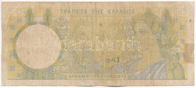 Görögország 1935. 50D T:F Greece 1935. 50 Drachmai C:F