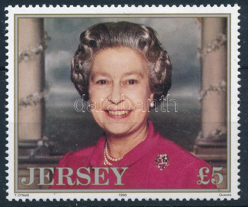 II. Erzsébet királynő születésének 70. évfordulója bélyeg, II. Queen Elisabeth