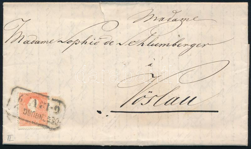 5kr II. on cover 