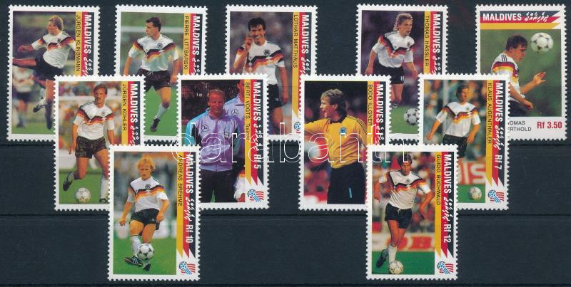 World Cup USA set without 1R value, Labdarúgó-világkupa 1994, USA sor 1R nélkül