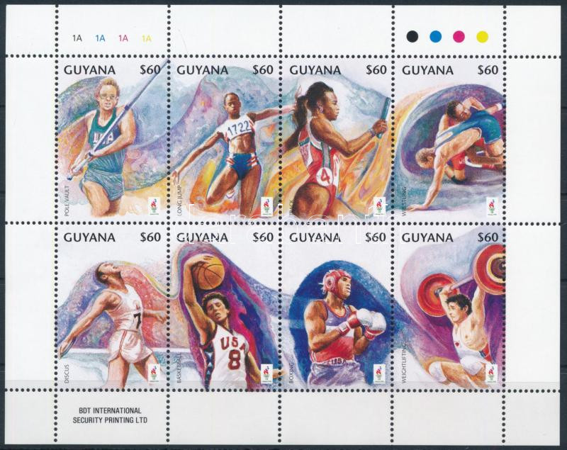 Olympic Games Atlanta minisheet, Atlantai nyári olimpia kisív