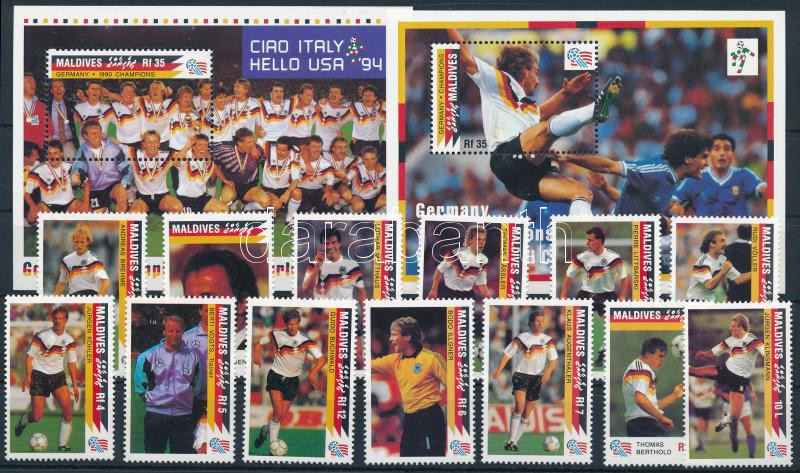 World Cup USA set + block set, Labdarúgó-világkupa 1994, USA sor + blokksor