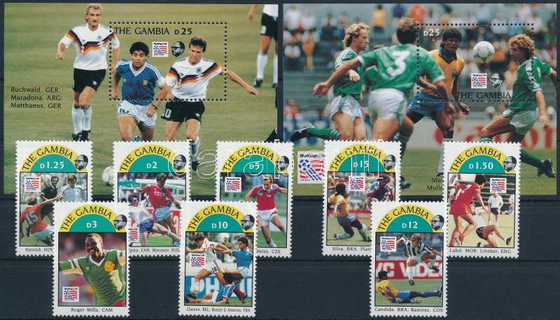 World Cup USA set + block pair, Labdarúgó világbajnokság, USA sor + blokkpár