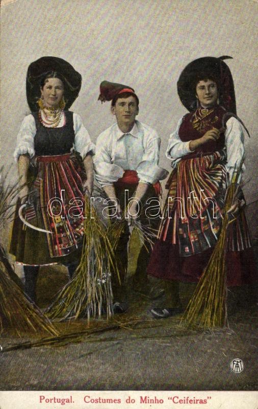 Portugál folklór, Costumes do Minho 