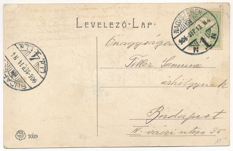 ROMANIA - Sibiu/Nagyszeben/Hermannstadt - Grosser Ring 1901