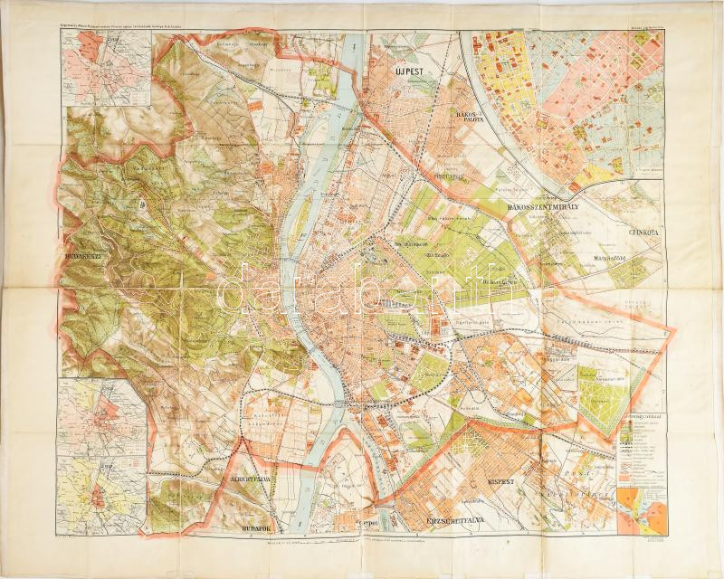 Cca 1910 20 Kogutowicz Manó Budapest Székesfőváros Egész Darabanth Kft 3164