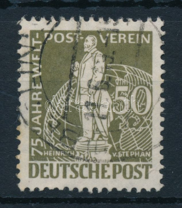 UPU stamp, UPU 50Pf bélyeg