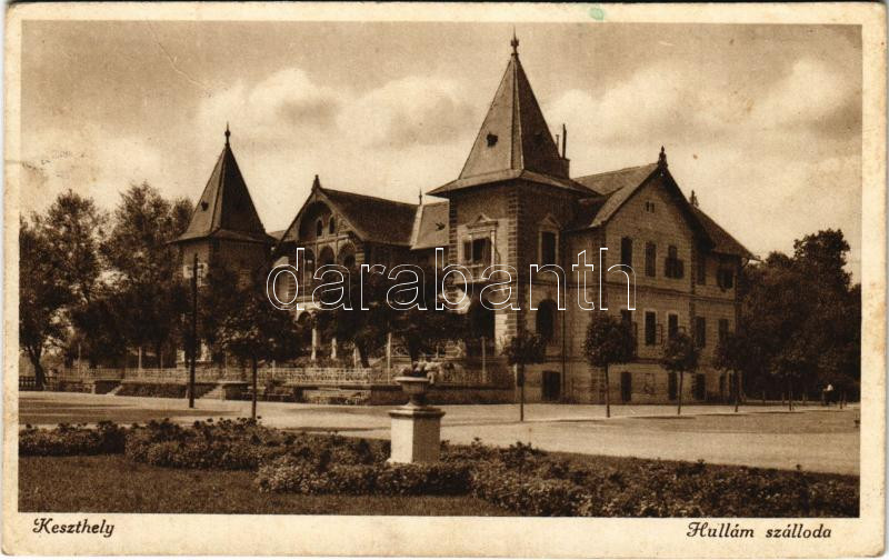 1940 Keszthely, Hullám szálloda