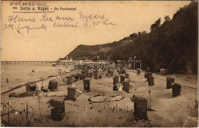 Sellin am Rügen, Am Familienbad / beach