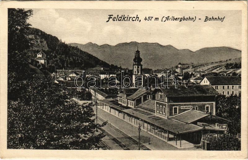 Feldkirch (Arlbergbahn), Bahnhof / railway station