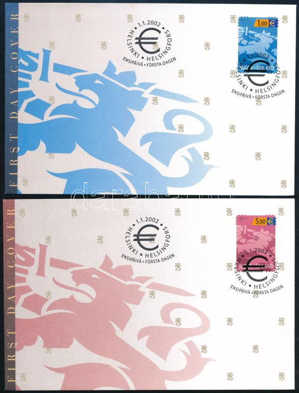 Finnország 2002 (2 db), Finland 2002 (2 pcs)