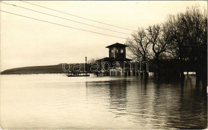 1915 Roma, Rome; Alluvioni il 15 febbraio 1915 / flood of River Tiber. photo