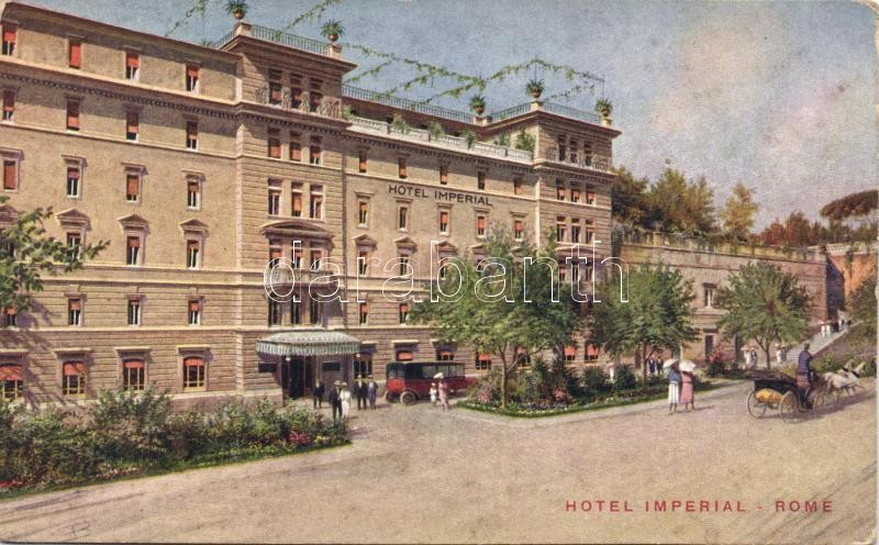 Rome, Roma; Hotel Imperial
