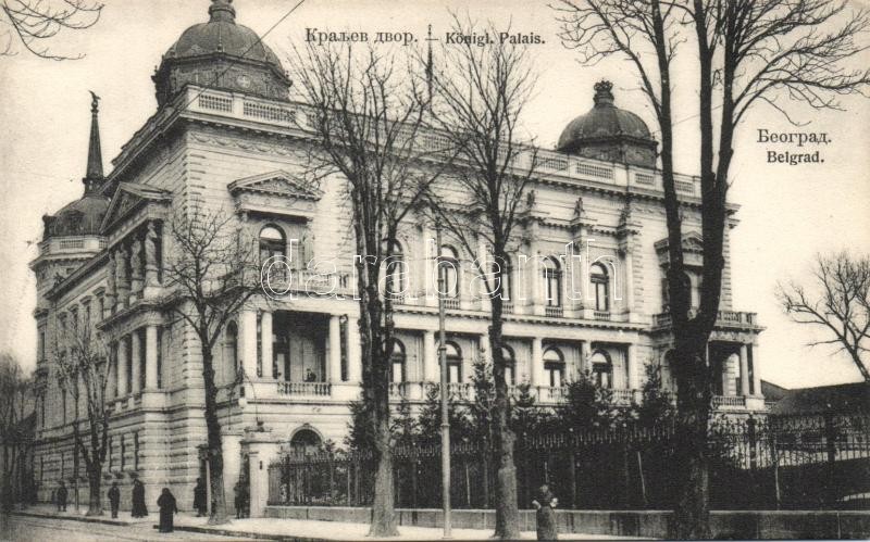 Belgrade, Köngl. Palais / royal palace